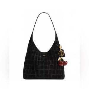 Coach Brooklyn 28 Suede in Black